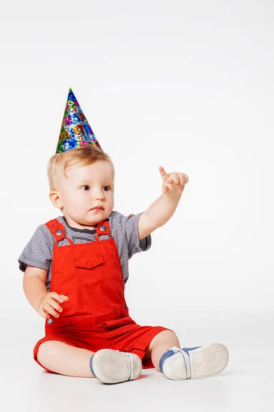 Bebis födelsedag pojke — Stockfoto