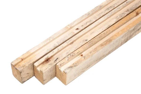 Travi in legno — Foto Stock