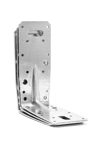 Metal angle brackets — Stock Photo, Image