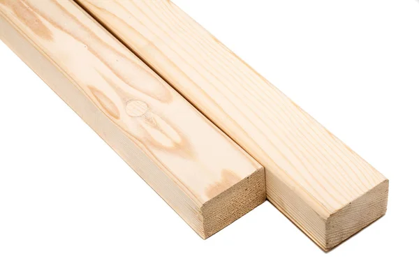 2 つの木製の梁 — ストック写真