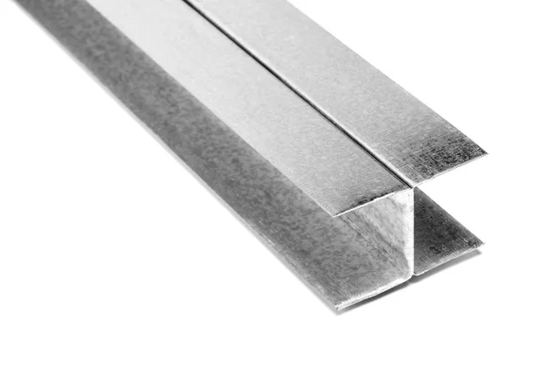 U shaped metal profile — Stock Photo, Image