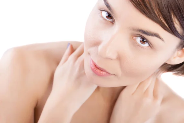 Retrato de belleza femenina — Foto de Stock