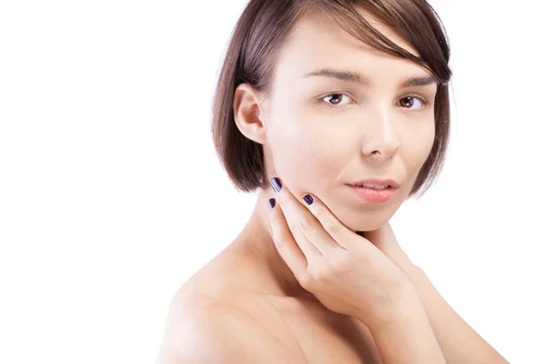 Retrato de belleza femenina — Foto de Stock