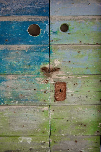 Porta de madeira velha — Fotografia de Stock