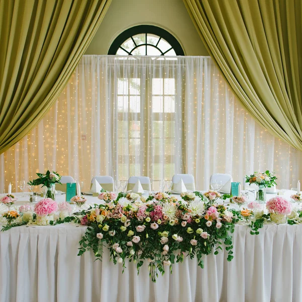 Elegante Hochzeitsdekoration — Stockfoto