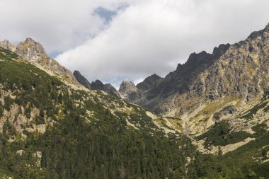Dağ manzarası, yüksek Tatras Slovakya