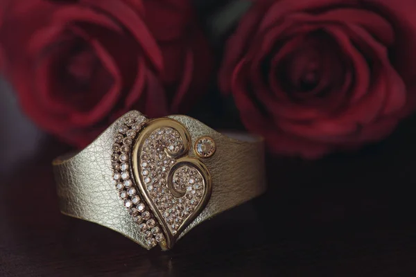 Elegant ring close up. — Stock Photo, Image