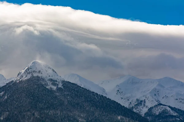 Winter mountain landscape, Slovenia — Stock Photo, Image
