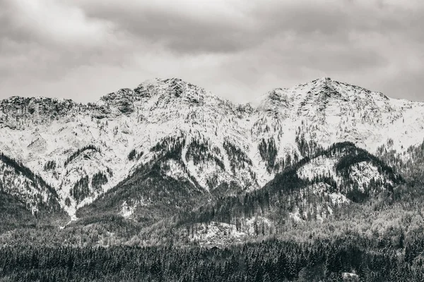 Paysage Hivernal Des Montagnes Autriche — Photo