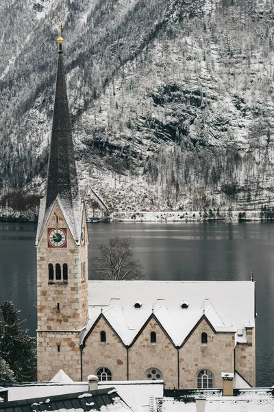 Hallstätter Kirche Österreich — Stockfoto