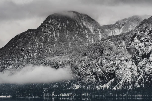 Winter Scenery Solitude Concept Amazing Mountains Winter Landscape — Stock Photo, Image