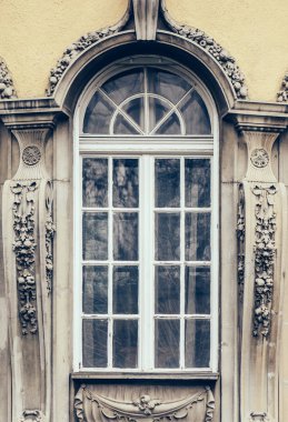 Bina penceresinin ayrıntılar, Budapeşte, Macaristan