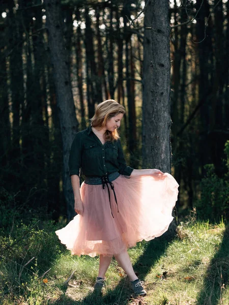 Ballet Danseuse Femme Plein Air Tutu — Photo