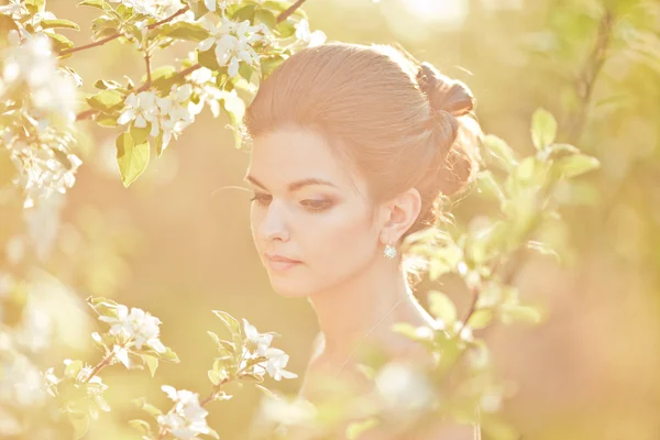 Retrato de novia beautidul — Foto de Stock