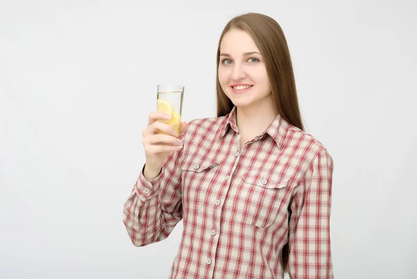 Retrato de mujer hermosa — Foto de Stock