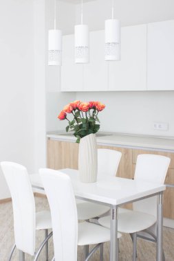 iç house, büyük modern bir mutfak