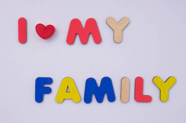 ahşap harflerden kelime