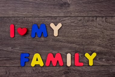 ahşap harflerden kelime