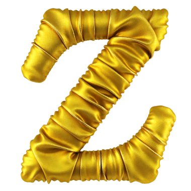 Altın kumaş mektup