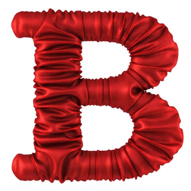 kırmızı kumaş mektup