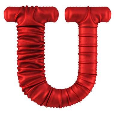 kırmızı kumaş mektup