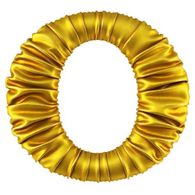 Altın kumaş mektup