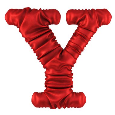 kırmızı kumaş mektup