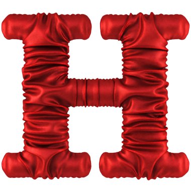 kırmızı kumaş mektup