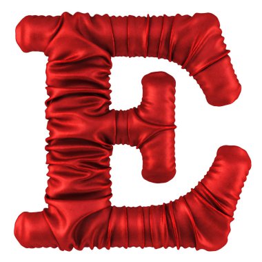 kırmızı kumaş mektup