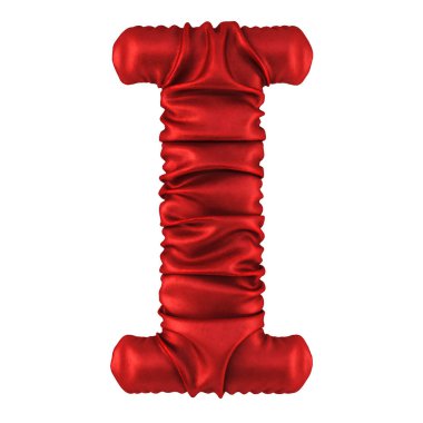 kırmızı kumaş mektup