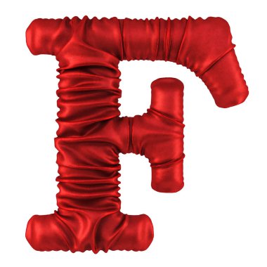 kırmızı kumaş mektup