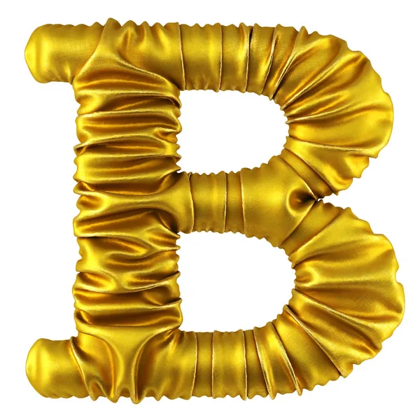 Altın kumaş mektup