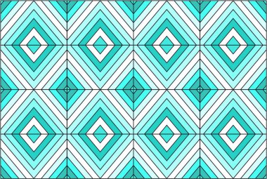 vektör renkli vitray doku