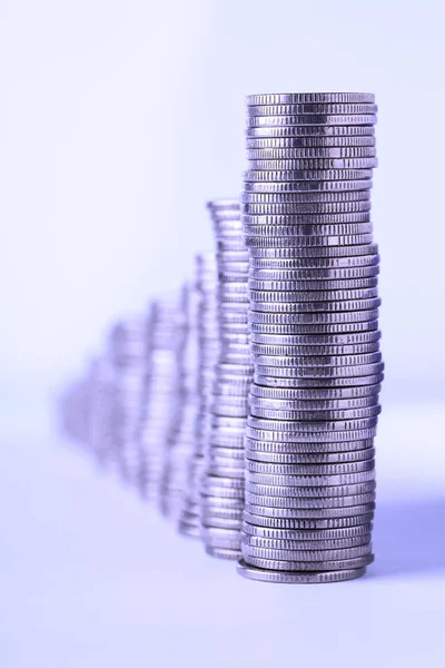 Finances on white background — Stock Photo, Image