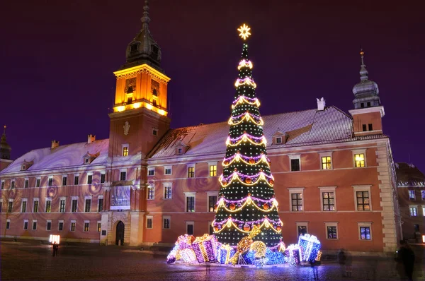 Decoraciones de Navidad al aire libre — Foto de Stock