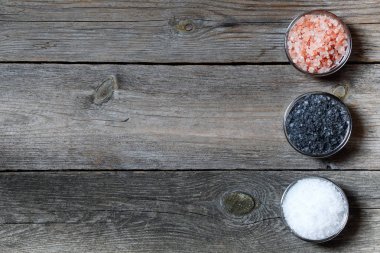 Farklı türlerde tuz