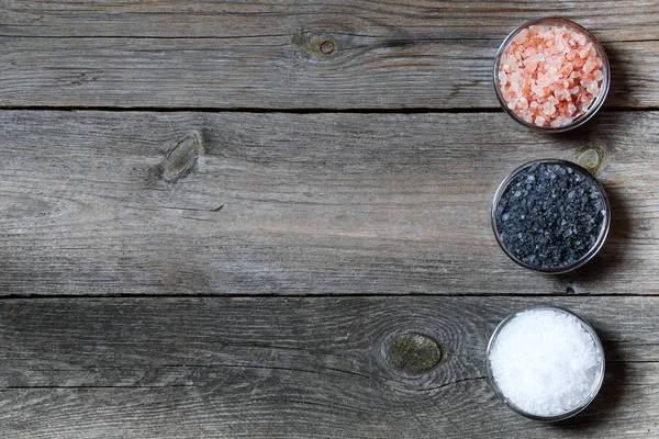 Farklı türlerde tuz