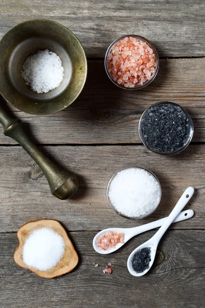 Farklı türlerde tuz