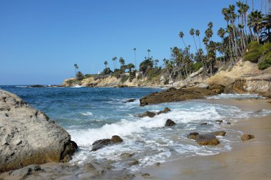 Laguna Beach kıyı şeridi