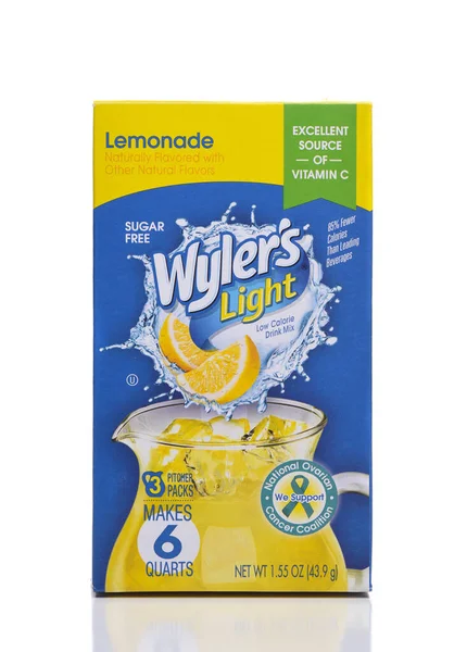 Irvine Kalifornien Maj 2020 Ett Paket Wylers Light Lemonade Mix — Stockfoto