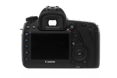 Varna, Bulgaristan - 24 Eylül 2016: Canon 5d Mark IV kamera 