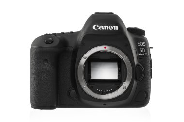 Varna, Bulgaristan - 24 Eylül 2016: Canon 5d Mark IV kamera 