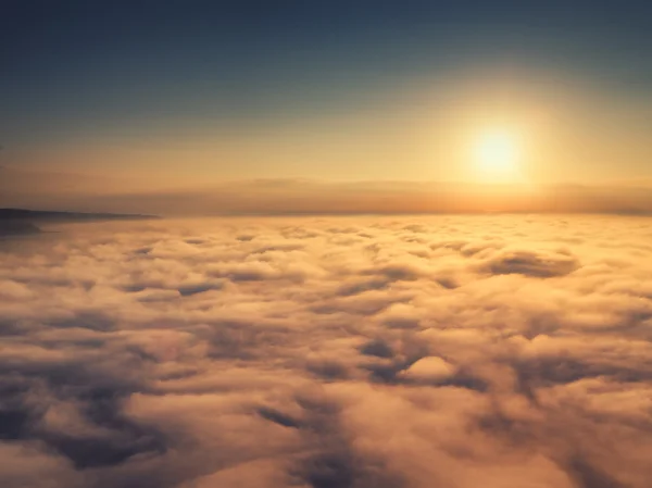 Flying above the clouds — Stock Photo, Image