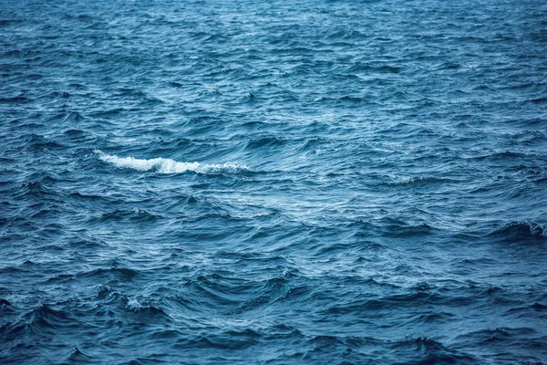 Padrão de textura de água azul, mar do Caribe — Fotografia de Stock