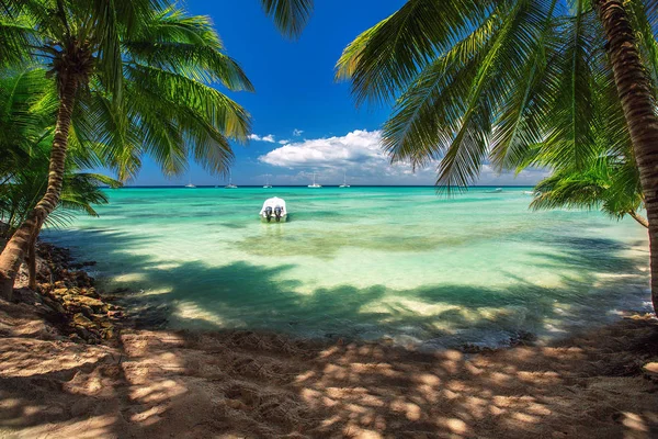 Carribean mar, hermosa vista panorámica — Foto de Stock