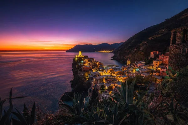 Vernaza village, Cinque Terre, Liguria, Itália, Europa — Fotografia de Stock