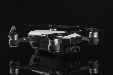 Siyah ile DJI indeks işlem kıvılcım izole