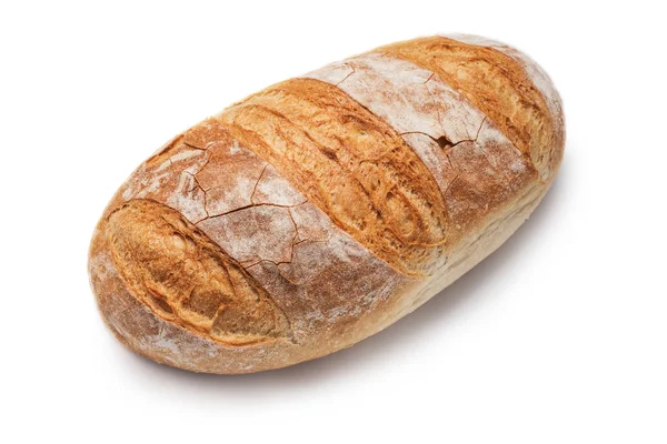 Хліб ізольований на білому фоні — стокове фото
