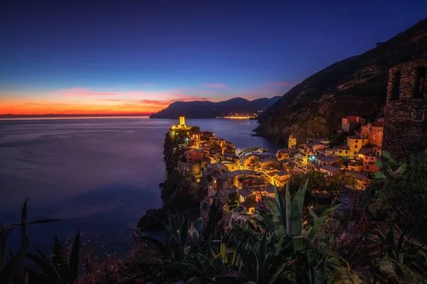 Vernaza village, Cinque Terre, Liguria, Itália, Europa — Fotografia de Stock