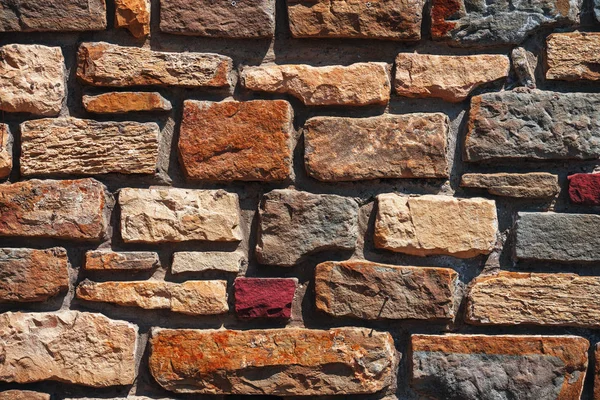 Textura de pared de ladrillo viejo en un fondo — Foto de Stock